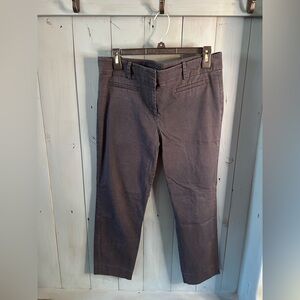 Ann Taylor Devin Black Cropped Trousers | Size 10